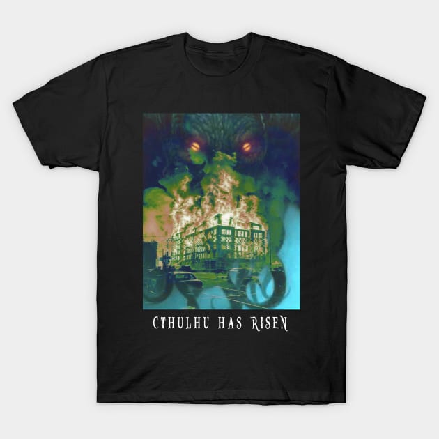 Cthulhu Has Risen T-Shirt by thepaplin